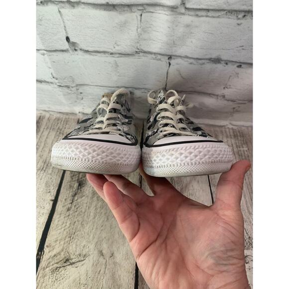 CONVERSE ALL STAR Unisex Adult Panda Graphic Sneakers / Size: M5 - W7 - Picture 7 of 9